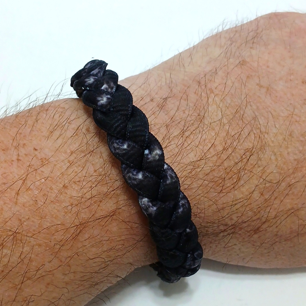 RASTACLAT Men's Hades Black Grey Bracelet